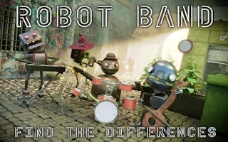 Robot Band Spot the Difference